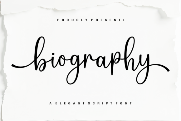 Biography: The Script Font That Captures Timeless Elegance
