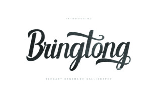 Bringtong: The Modern Brush Script for Authentic Branding