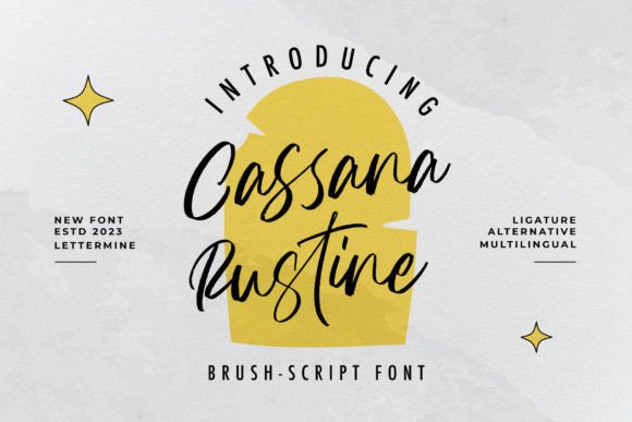 Cassana Rustin: A Modern Script for Timeless Design