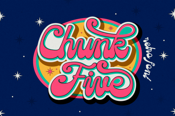 Chunk Five: The Bold Retro Script for Modern Designs
