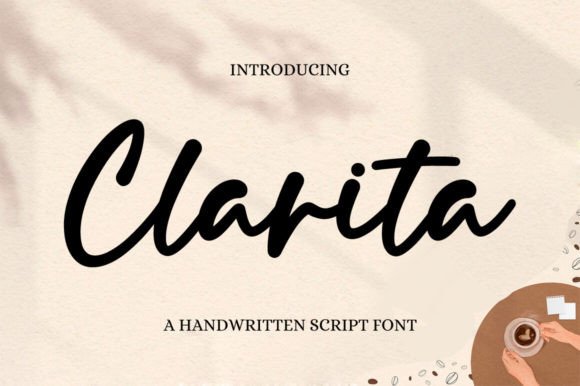 Clarita: A Script Font for Modern Branding