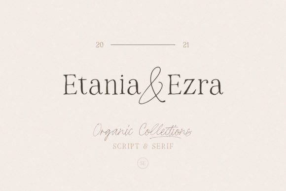 Etania & Ezra: The Serif and Script Duo for Authentic Design