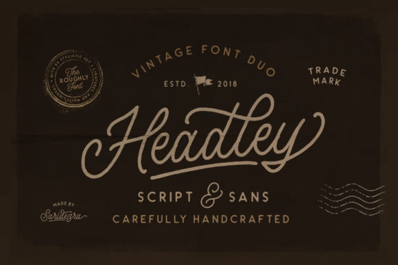 Headley Duo: A Vintage Font Pairing for Modern Projects