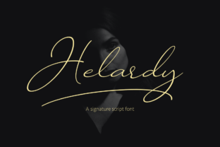Helardy: A Classy Script Font for Modern Branding