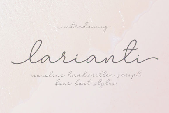 Larianti Monoline: A Fresh Script for Romantic Projects