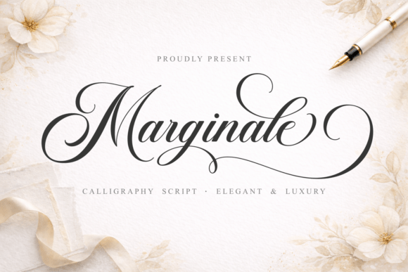 Marginale: The Calligraphy Script for Refined Branding