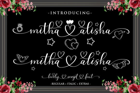 Mitha Alisha: The Sweet Script Font for Joyful Designs