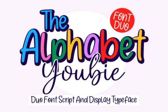 The Alphabet Youbie: A Font Duo for Expressive Design